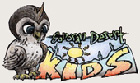 Logo for Sonoran Desert Kids Club, shows an owl and the kid's club name